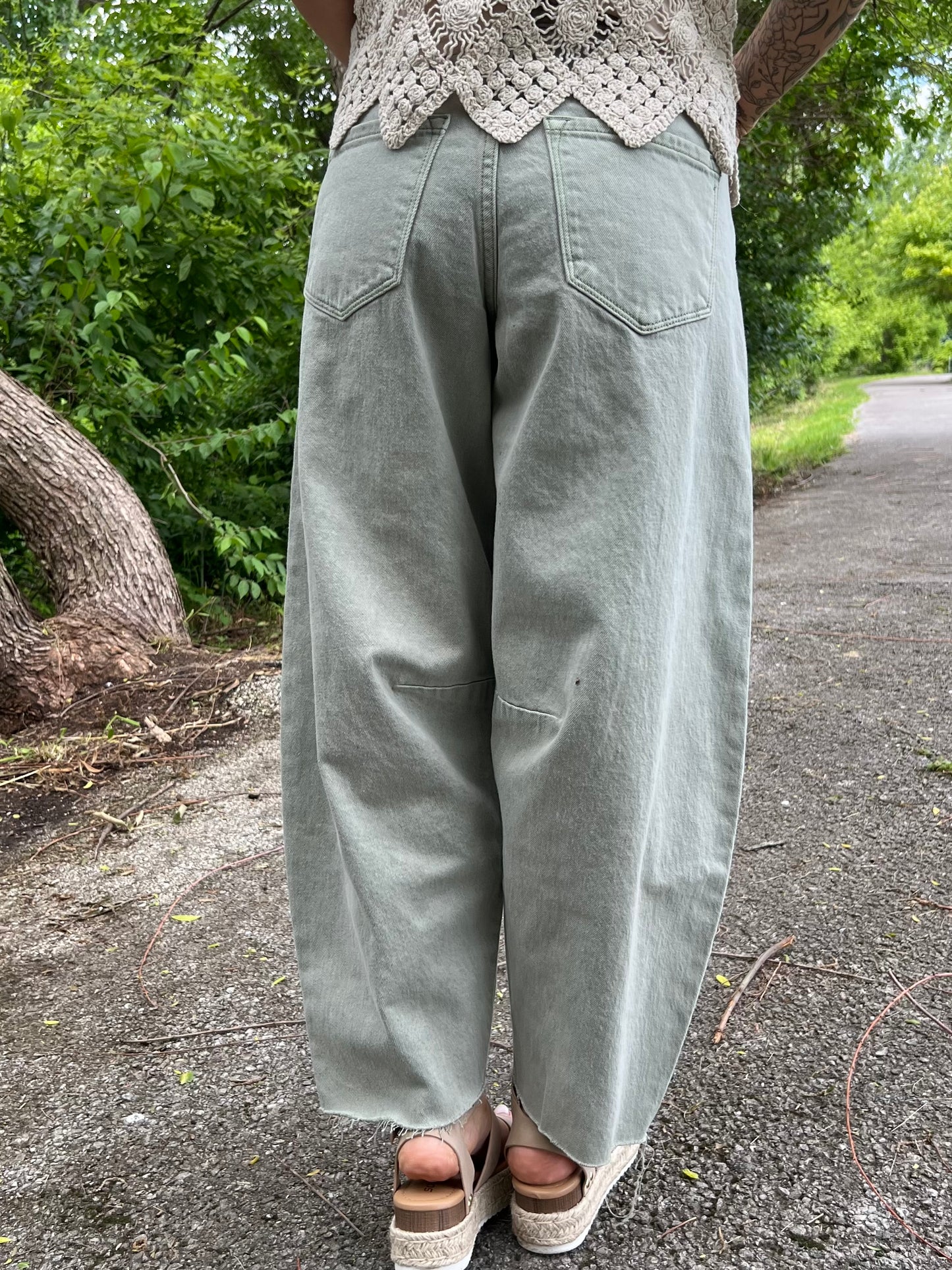 Kancan Sage High Rise Horseshoe Fit Jean