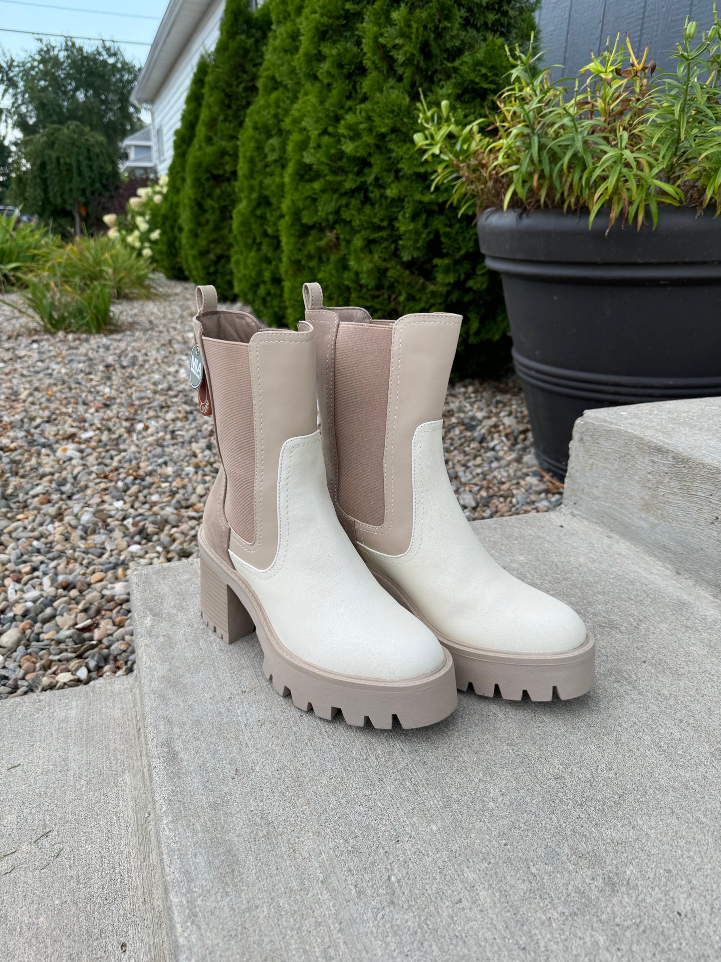 Color Block Chelsea Boot