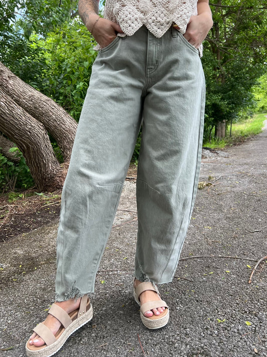 Kancan Sage High Rise Horseshoe Fit Jean