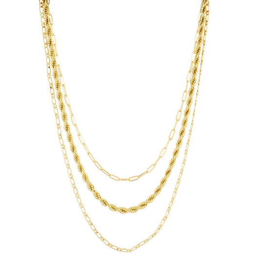 Sarah Necklace  (Gold or Silver option)