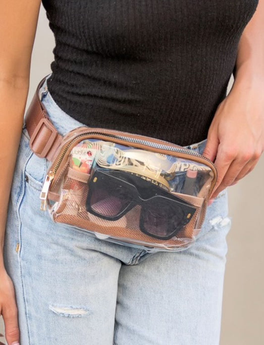 Clear Stadium Fanny Pack Bag ( 3 Styles )